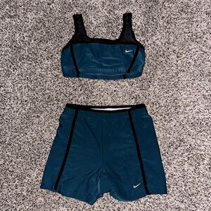 Nike Sport Bra Sport Short Set